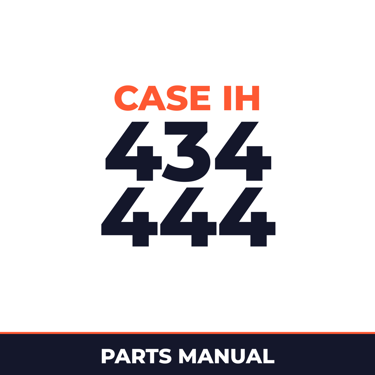 Case IH 434 444 Planter Parts Manual