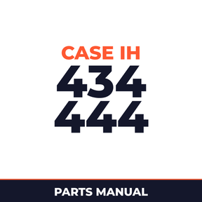 Case IH 434 444 Planter Parts Manual