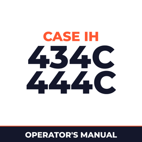 Case IH 434C 444C Planter Operator's Manual