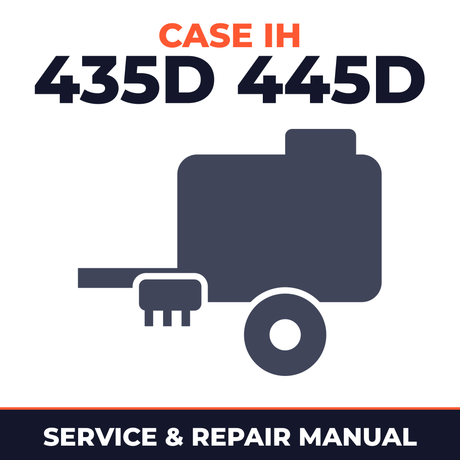 Case IH 435D 445D Baler Service & Repair Manual