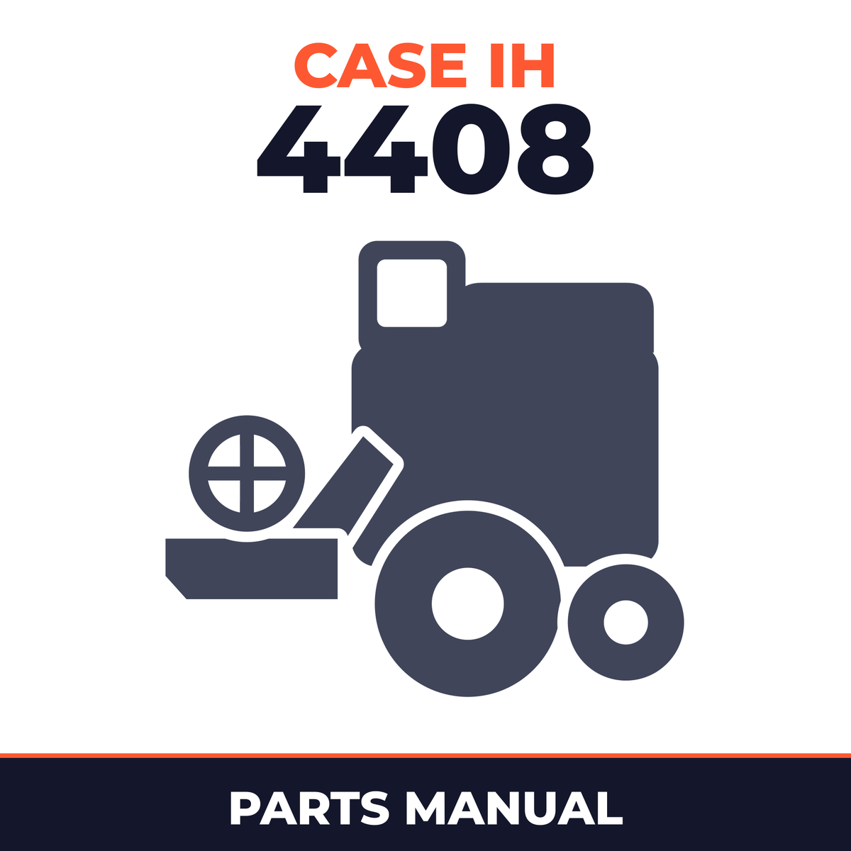 Case IH 4408 Combine Parts Manual