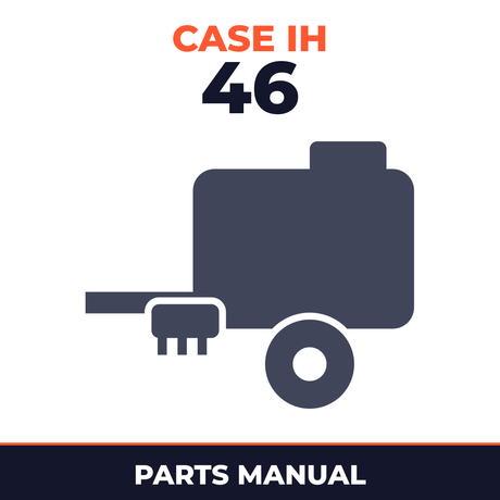 Case IH 46 Baler Parts Manual