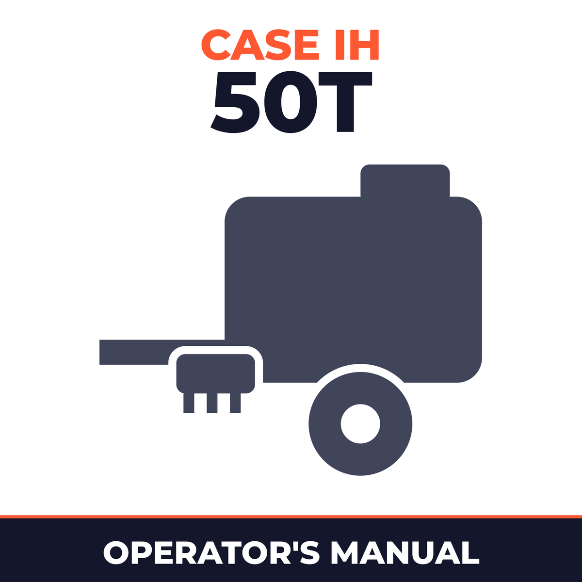 Case IH 50T Baler Operator's Manual