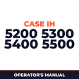 Case IH 5200 5300 5400 5500 Planter Operator's Manual