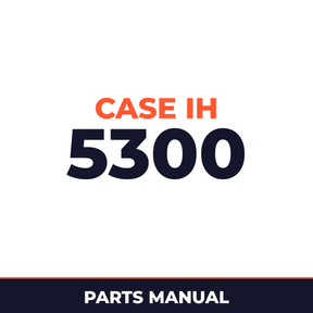 Case IH 5300 Planter Parts Manual