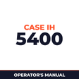 Case IH 5400 Planter Operator's Manual