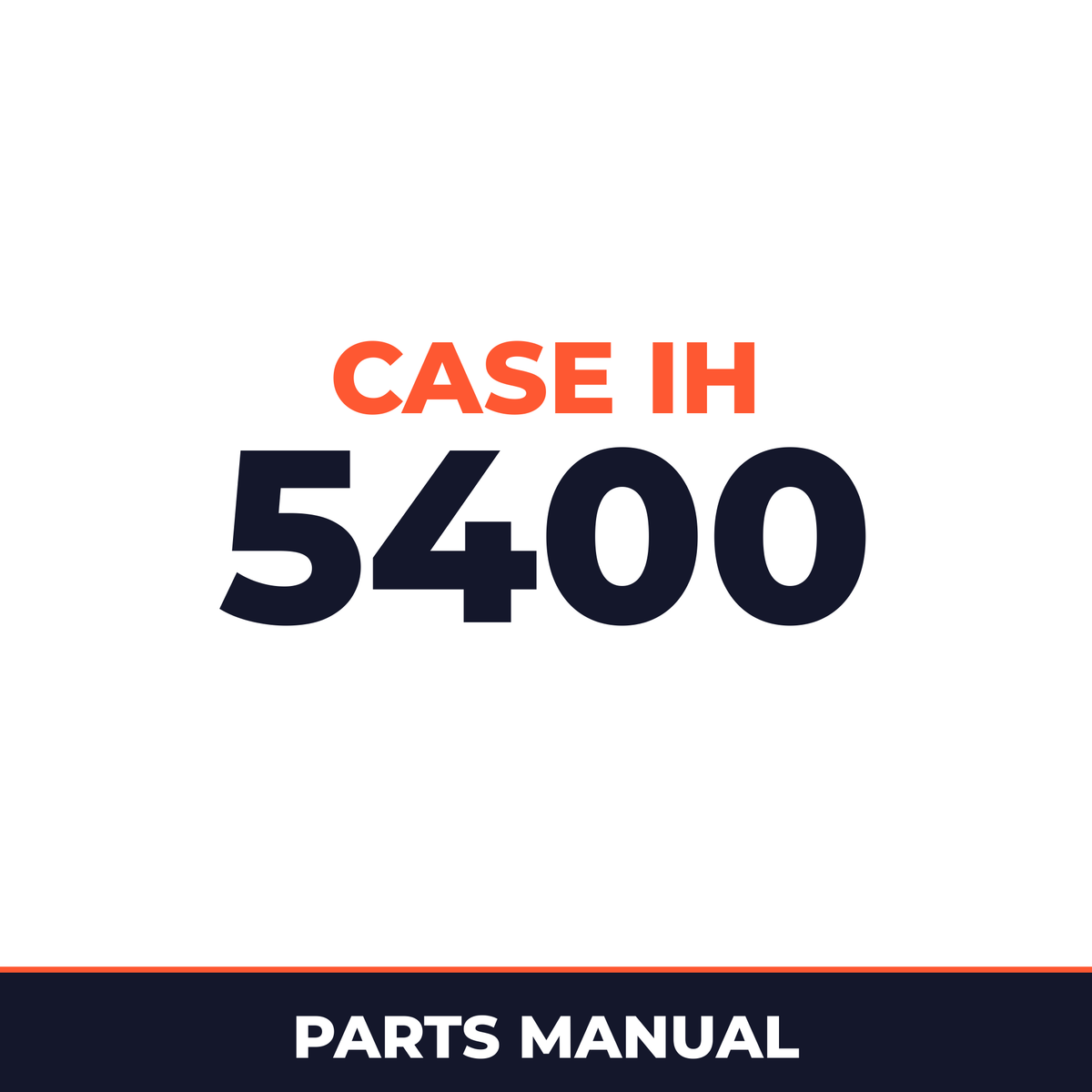 Case IH 5400 Planter Parts Manual