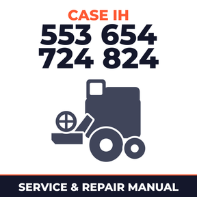 Case IH 553 654 724 824 Combine Service & Repair Manual