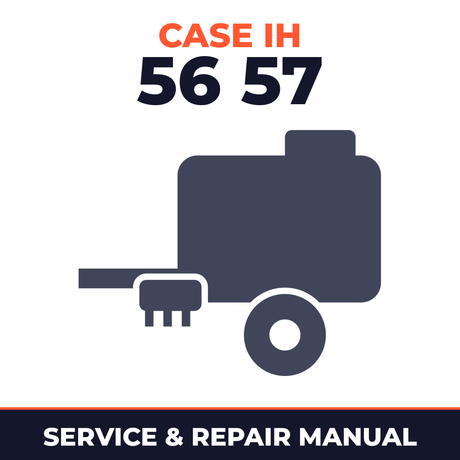 Case IH 56 57 Baler Service & Repair Manual