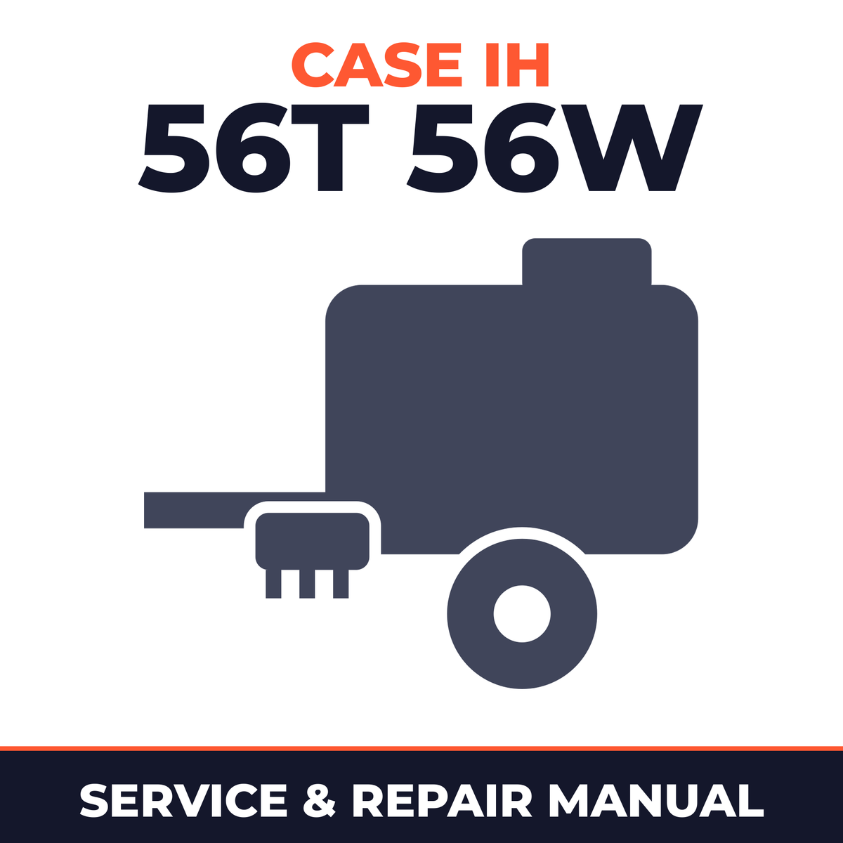 Case IH 56T 56W Baler Service & Repair Manual