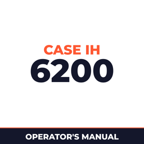Case IH 6200 Planter Operator's Manual