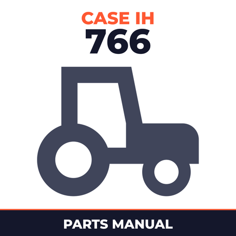 Case IH 766 Tractor Parts Manual