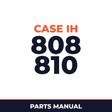 Case IH 808 810 Machine Parts Manual