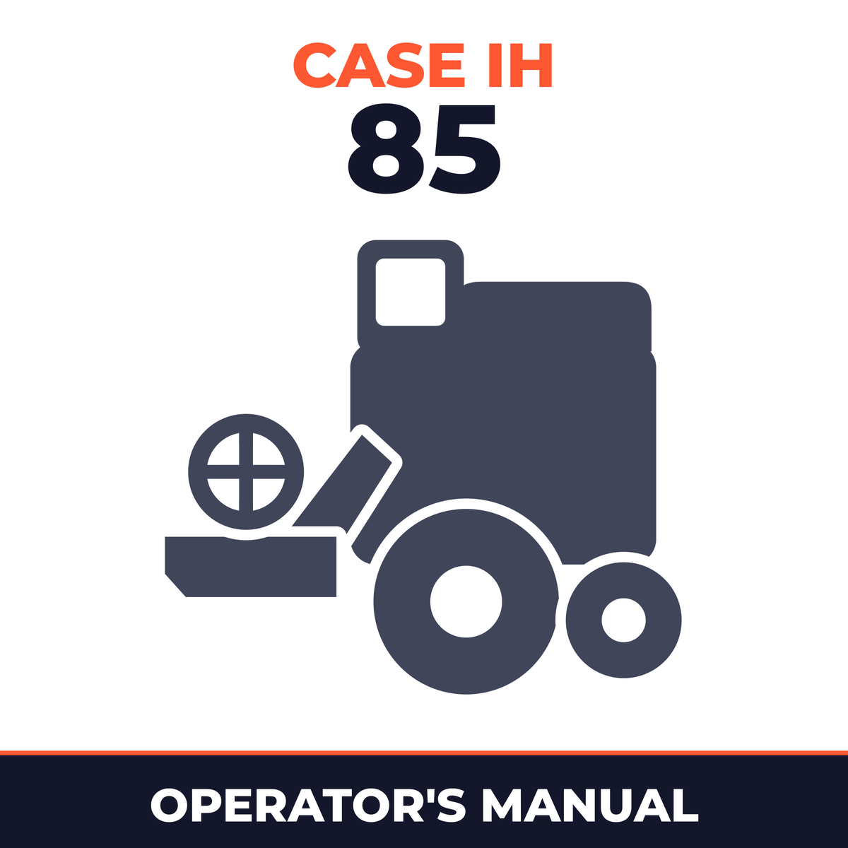 Case IH 85 Combine Operator's Manual
