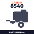 Case IH 8540 Baler Parts Manual