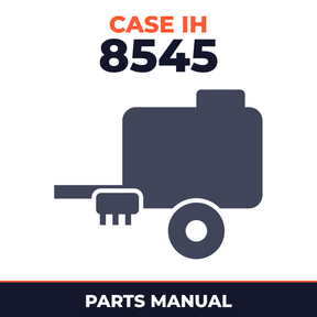 Case IH 8545 Baler Parts Manual