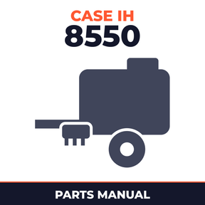 Case IH 8550 Baler Parts Manual