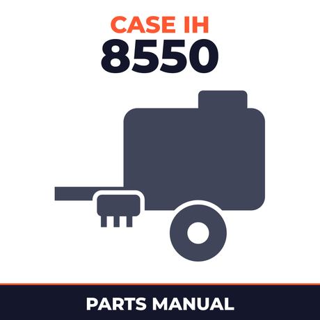 Case IH 8550 Baler Parts Manual