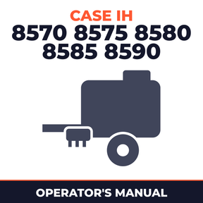 Case IH 8570 8575 8580 8585 8590 Baler Operator's Manual