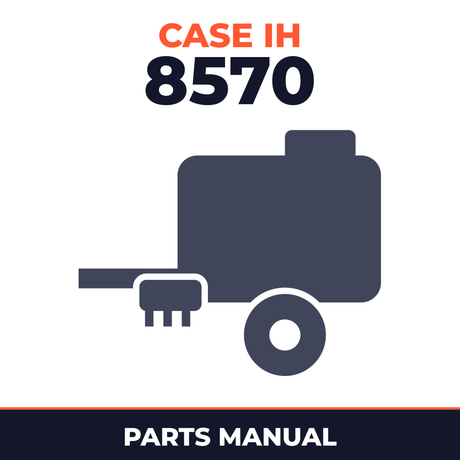 Case IH 8570 Baler Parts Manual