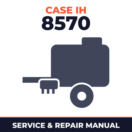 Case IH 8570 Baler Service & Repair Manual