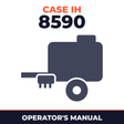 Case IH 8590 Baler Operator's Manual