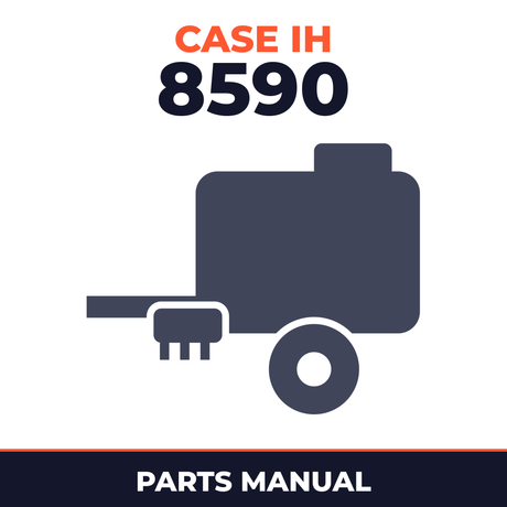 Case IH 8590 Baler Parts Manual