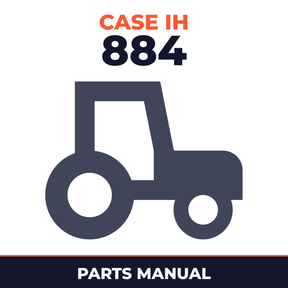 Case IH 884 Tractor Parts Manual