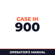 Case IH 900 Planter Operator's Manual