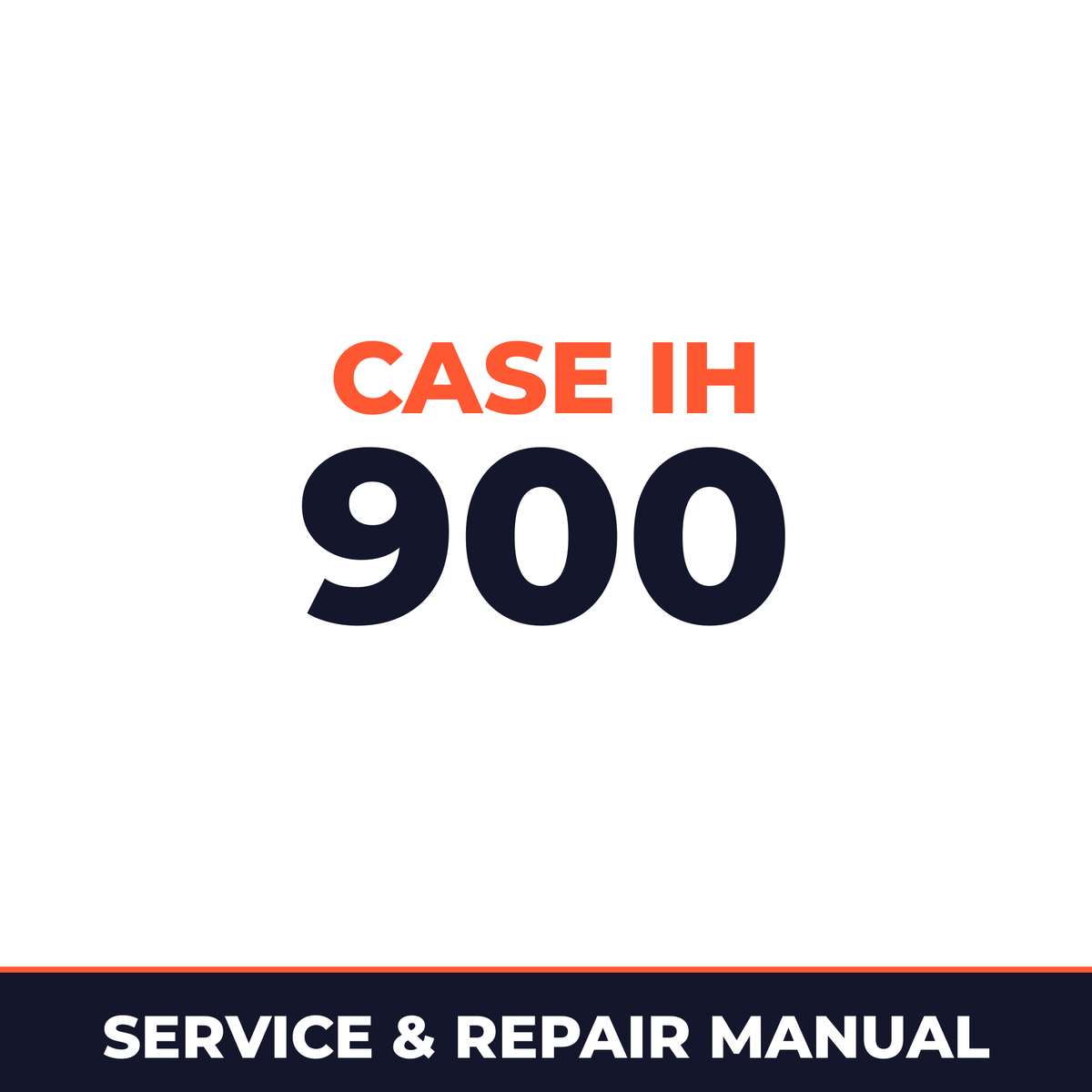 Case IH 900 Planter Service & Repair Manual