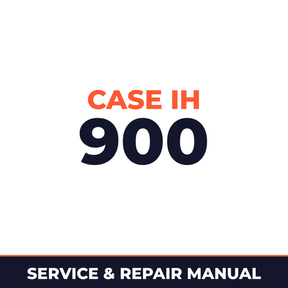Case IH 900 Planter Service & Repair Manual