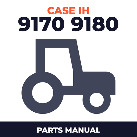 Case IH 9170 9180 Tractor Parts Manual