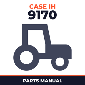 Case IH 9170 Tractor Parts Manual
