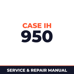 Case IH 950 Planter Service & Repair Manual
