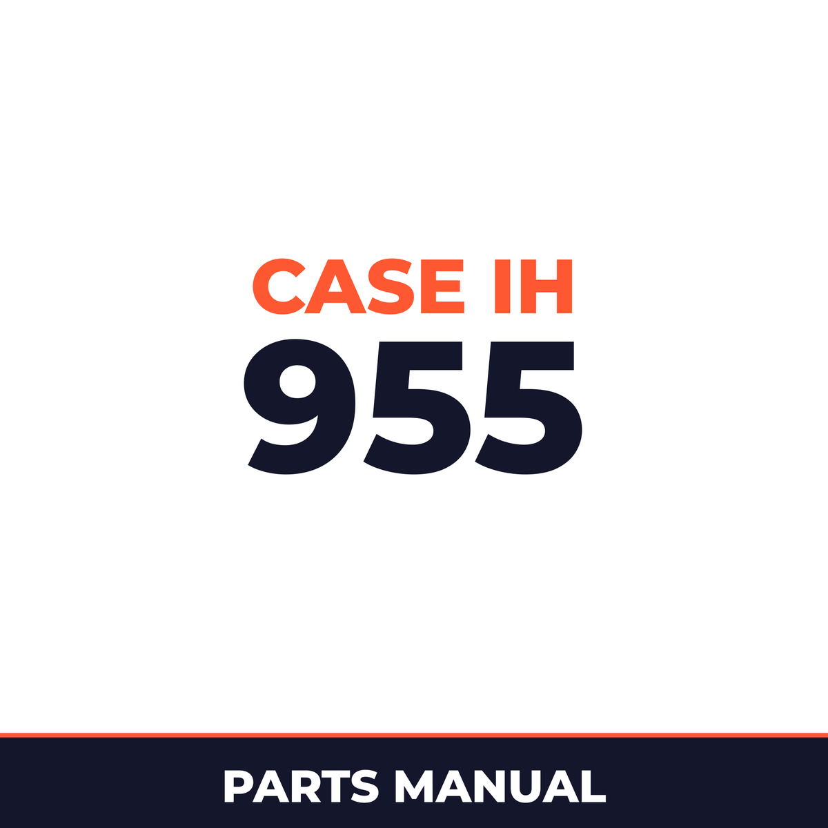Case IH 955 Planter Parts Manual
