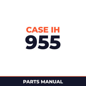 Case IH 955 Planter Parts Manual