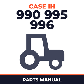 Case IH 990 995 996 Tractor Parts Manual