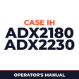 Case IH ADX2180 ADX2230 Planter Operator's Manual