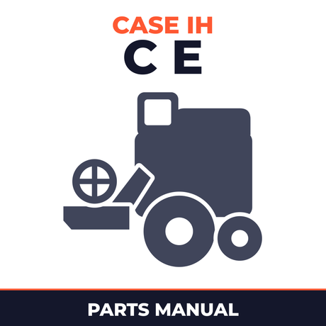 Case IH C E Combine Parts Manual