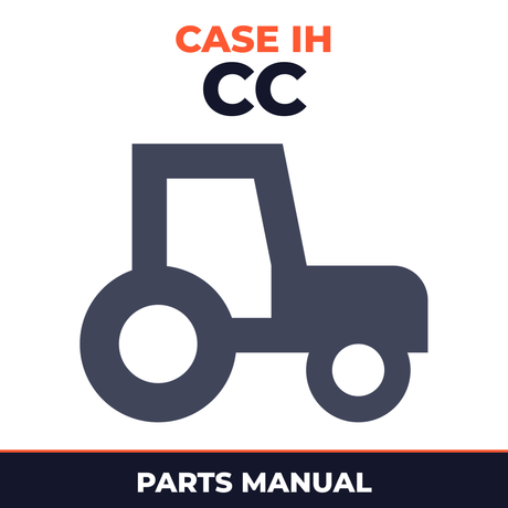 Case IH CC Tractor Parts Manual