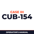 Case IH CUB-154 Hay Tool Operator's Manual