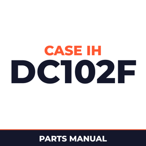 Case IH DC102F Hay Tool Parts Manual