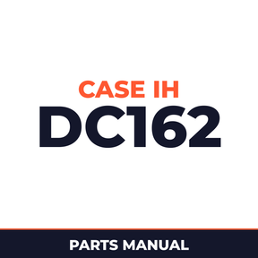 Case IH DC162 Hay Tool Parts Manual