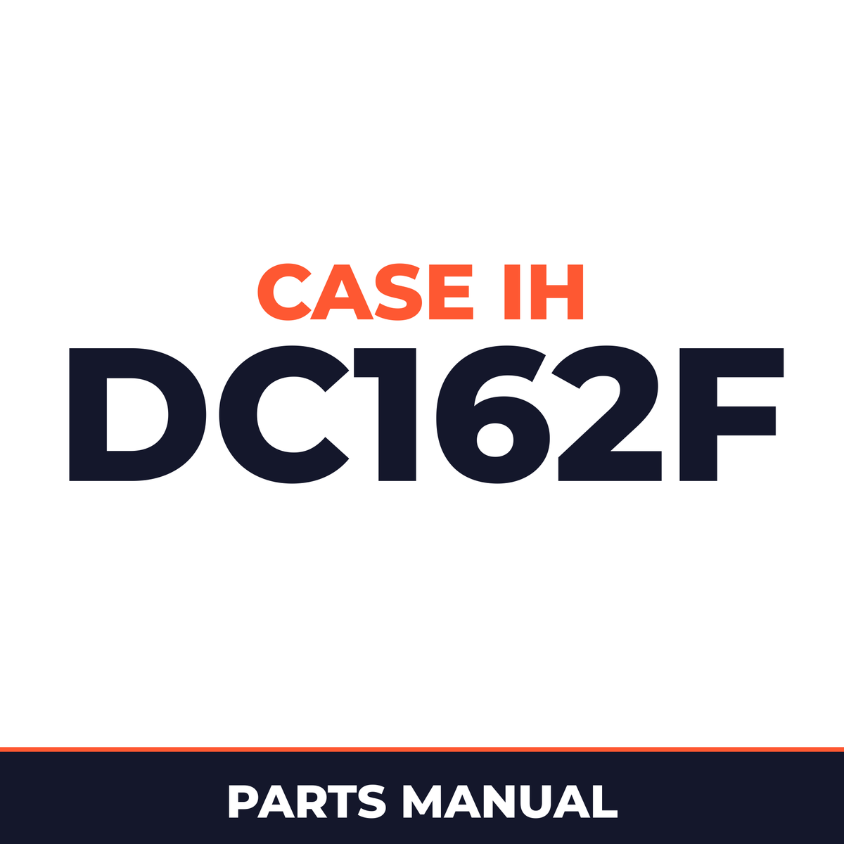 Case IH DC162F Hay Tool Parts Manual