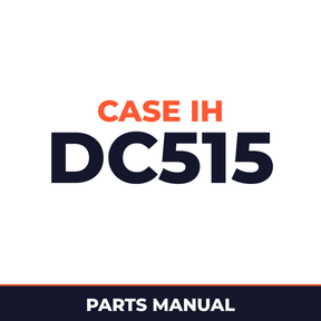 Case IH DC515 Hay Tool Parts Manual