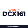Case IH DCX161 Hay Tool Parts Manual