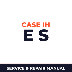 Case IH E S Planter Service & Repair Manual