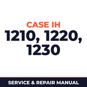 Case IH Early Riser 1210 1220 1230 Planter Service & Repair Manual