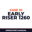 Case IH Early Riser 1260 Planter Operator's Manual