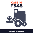 Case IH F345 Combine Parts Manual